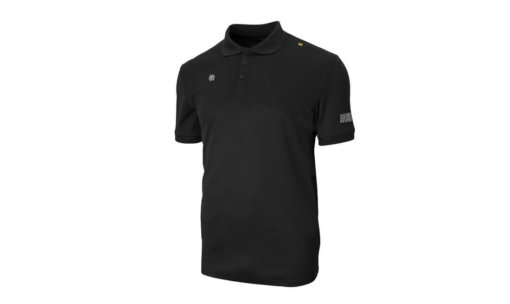 Klassiek Poloshirt met een 3 knoopssluiting van hoogwaardige technische pique. De Robey Polo Zwart is voorzien van een onderscheidende langere achterkant.