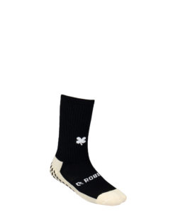 De Robey Grip Socks Black zijn vochtregulerende sokken met speciale grip pads voor een perfect anti-slip effect, hierdoor heb je geen wrijving meer in je kicksen.