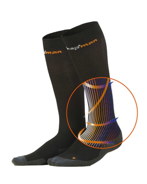 Knapman Ultra Strong Compressionsocks Zwart