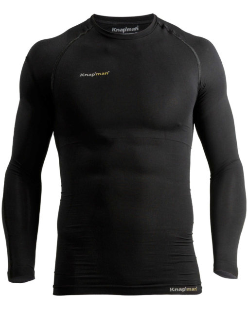 Knapman Thermo Active Compressieshirt Zwart