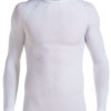 De Knapman Thermo Active Compressieshirt Wit is de allernieuwste innovatie van Knap'man Het shirt dat zich aanpast aan jouw lichaamstemperatuur.