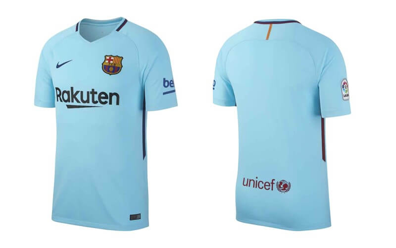 handleiding Vrijwillig molecuul FC Barcelona uitshirt 2017 – 2018 - Footballshop.nl