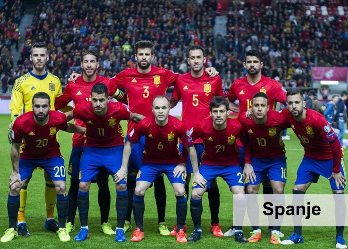elftal Spanje