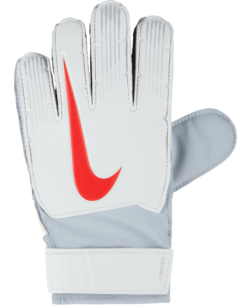 Nike Junior Match Keepershandschoenen White Red Wolf Grey
