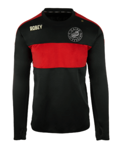 Robey Performance Sweater Black Red - Johan de Witt Gymnasium