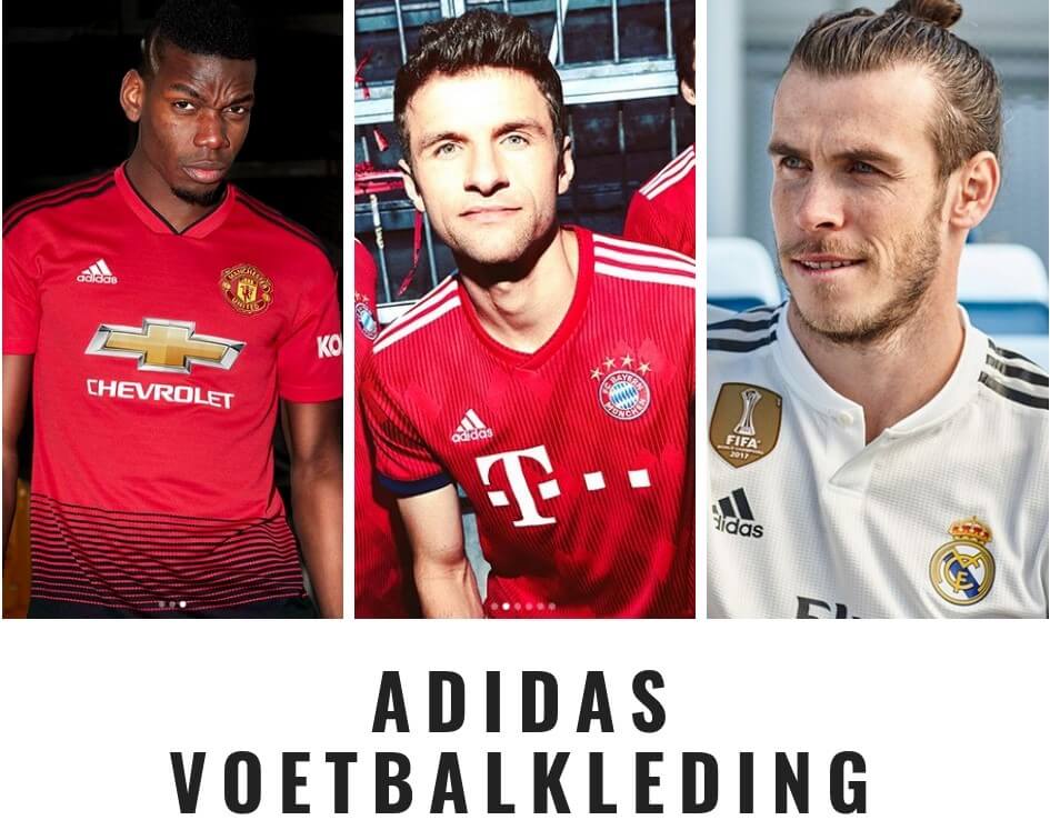 Cadeau microscoop Elastisch Welke Europese topclubs spelen in Adidas voetbalkleding? - Footballshop.nl