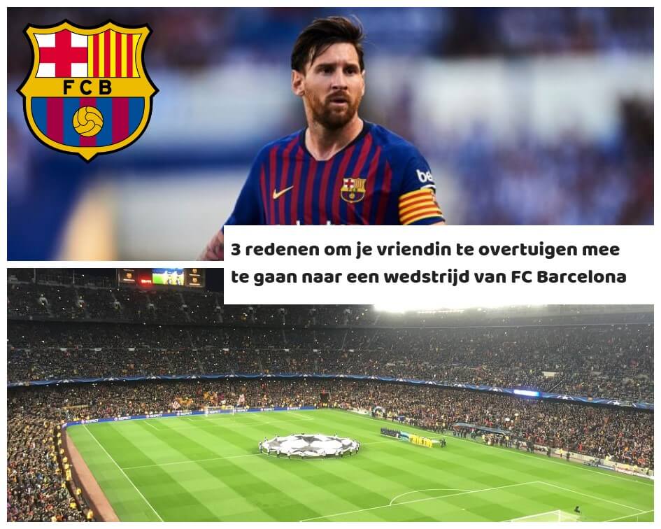 Isolator voorwoord Ontdekking 3 redenen om je vriendin te overtuigen mee te gaan naar een wedstrijd van  FC Barcelona - Footballshop.nl