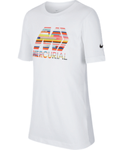 Nike Kids Dri-FIT Mercurial Voetbalshirt White