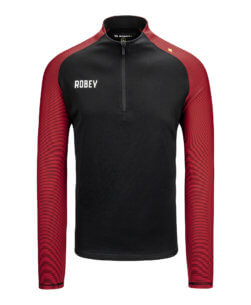 Robey Performance Half-Zip Top - Red