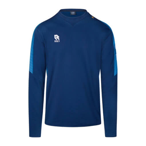 Robey Performance Sweater - Navy Sky Blue