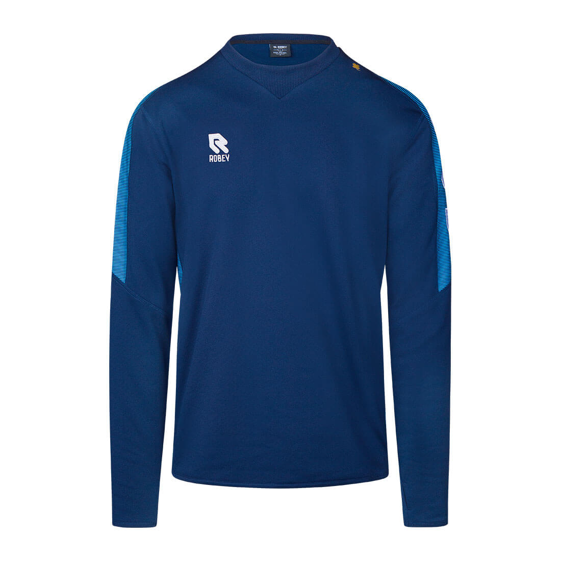 Robey Performance Sweater - Navy Sky Blue